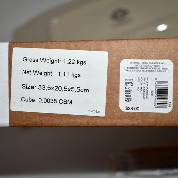 Southern Living Asparagus Serving Platter in Multi #EY25SLASP NWT - Picture 4 of 4